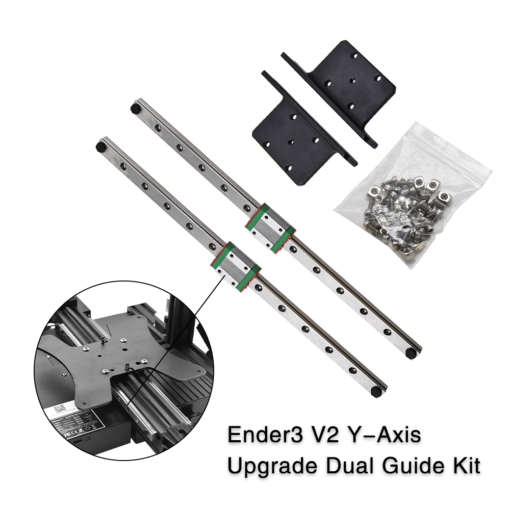 Linear Rail Mgn12H Set - Upgrade Y-Axis Linear Rail Guide Kit