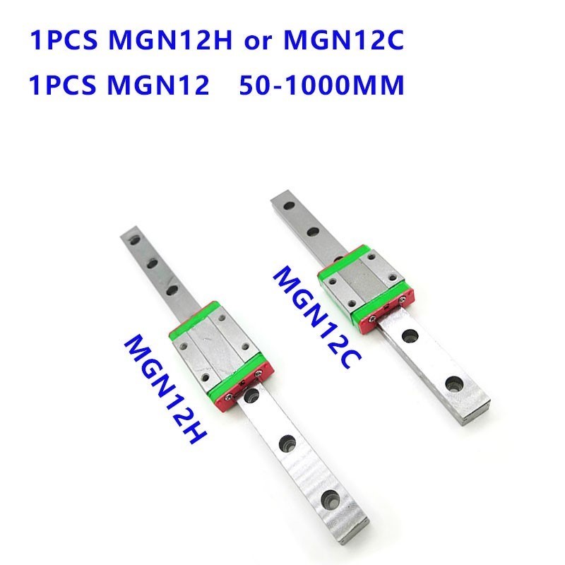 Linear Rail Mgn12H Set - 12mm Linear Guide MGN12 Rail 100
