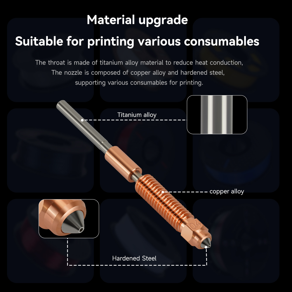NEW 2026 K1 MAX Hotend For Cre - High Flow Ceramic Hotend 评论和价格