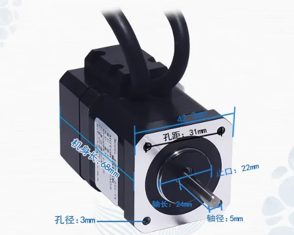 Nema17  42 Hybrid Closed-Loop  - Closed Loop Stepper Motor Nema 17 评论和价格