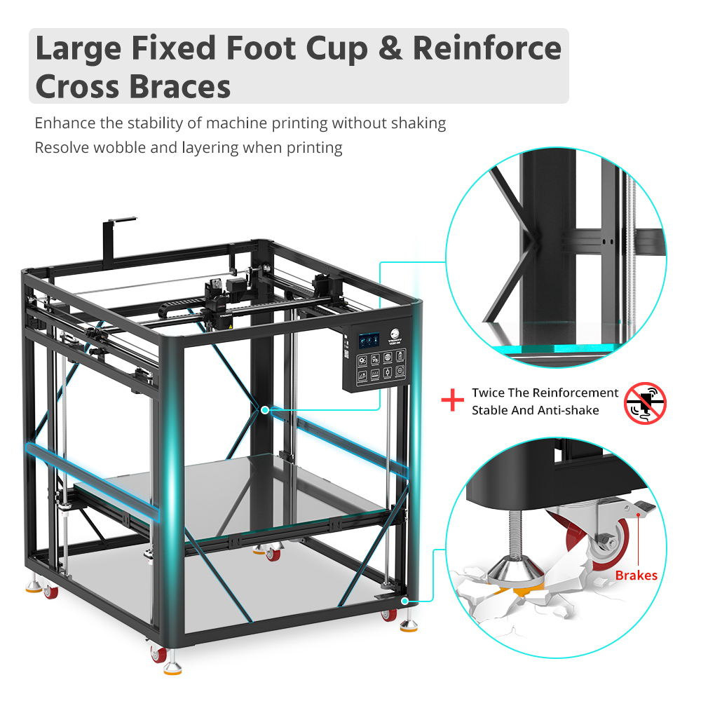 NEWEST Tronxy VEHO Series 600  - Corexy 3D Printer Kit 评论和价格