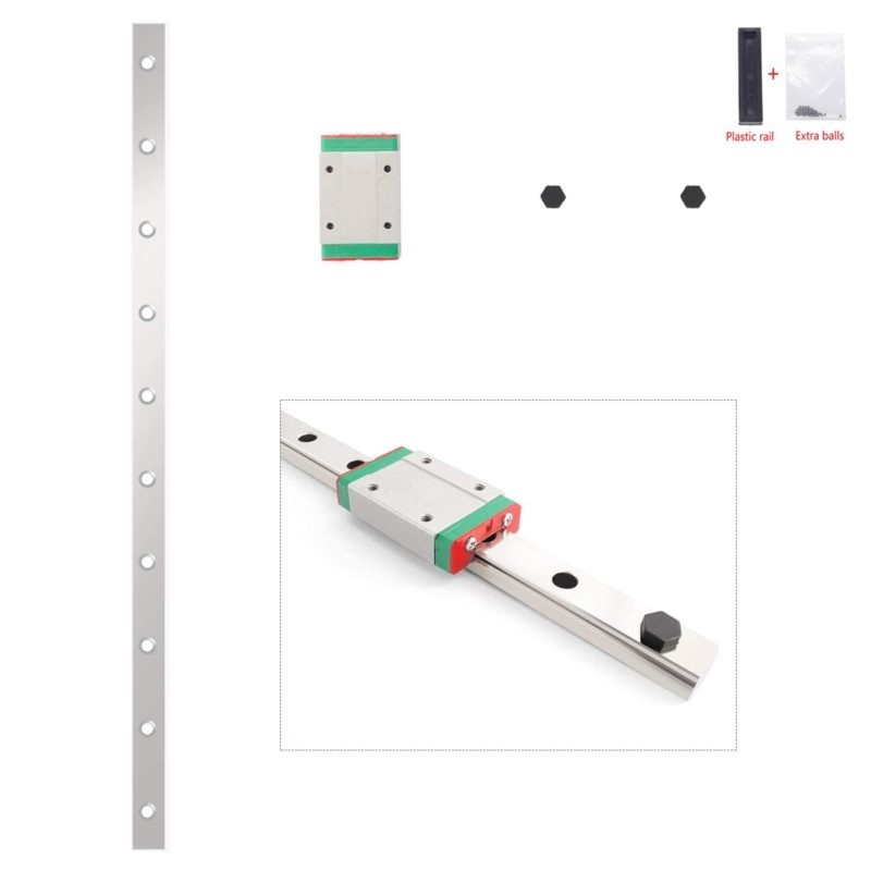 12mm Linear Guide MGN12 Rail 1 - Linear Rail Mgn12H Set 评论和价格