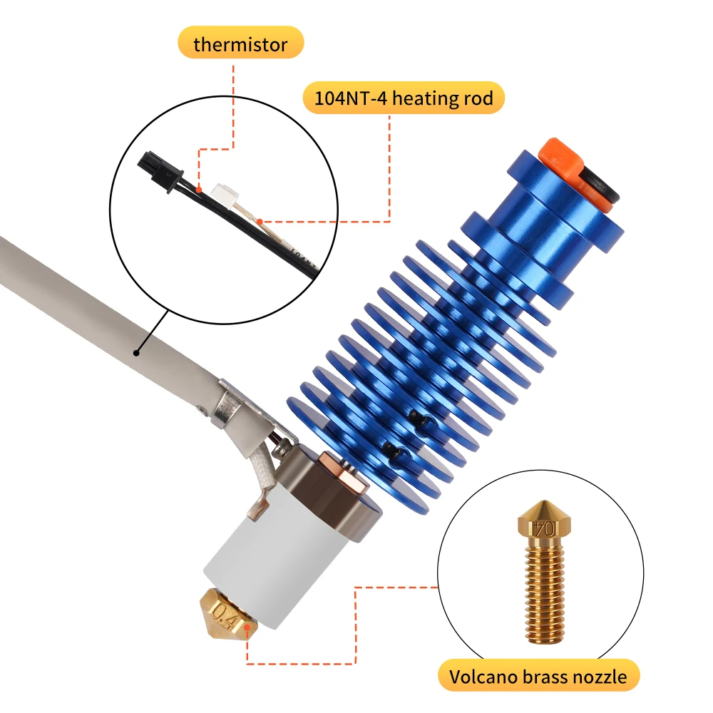Volcano Hotend Kit 24V 60W For - Corexy 3D Printer Kit 评论和价格