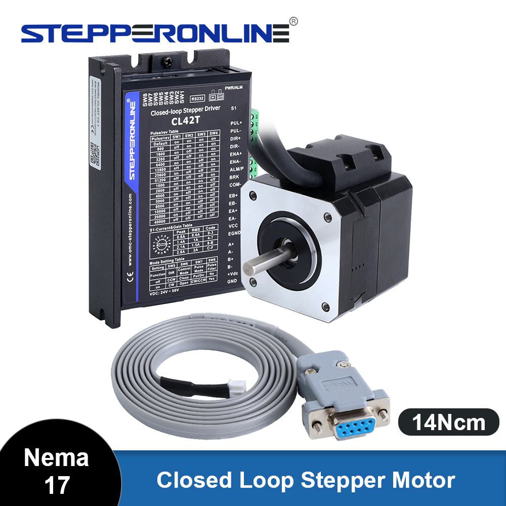 STEPPERONLINE Nema 17 Closed L - Closed Loop Stepper Motor Nema 17 评论和价格