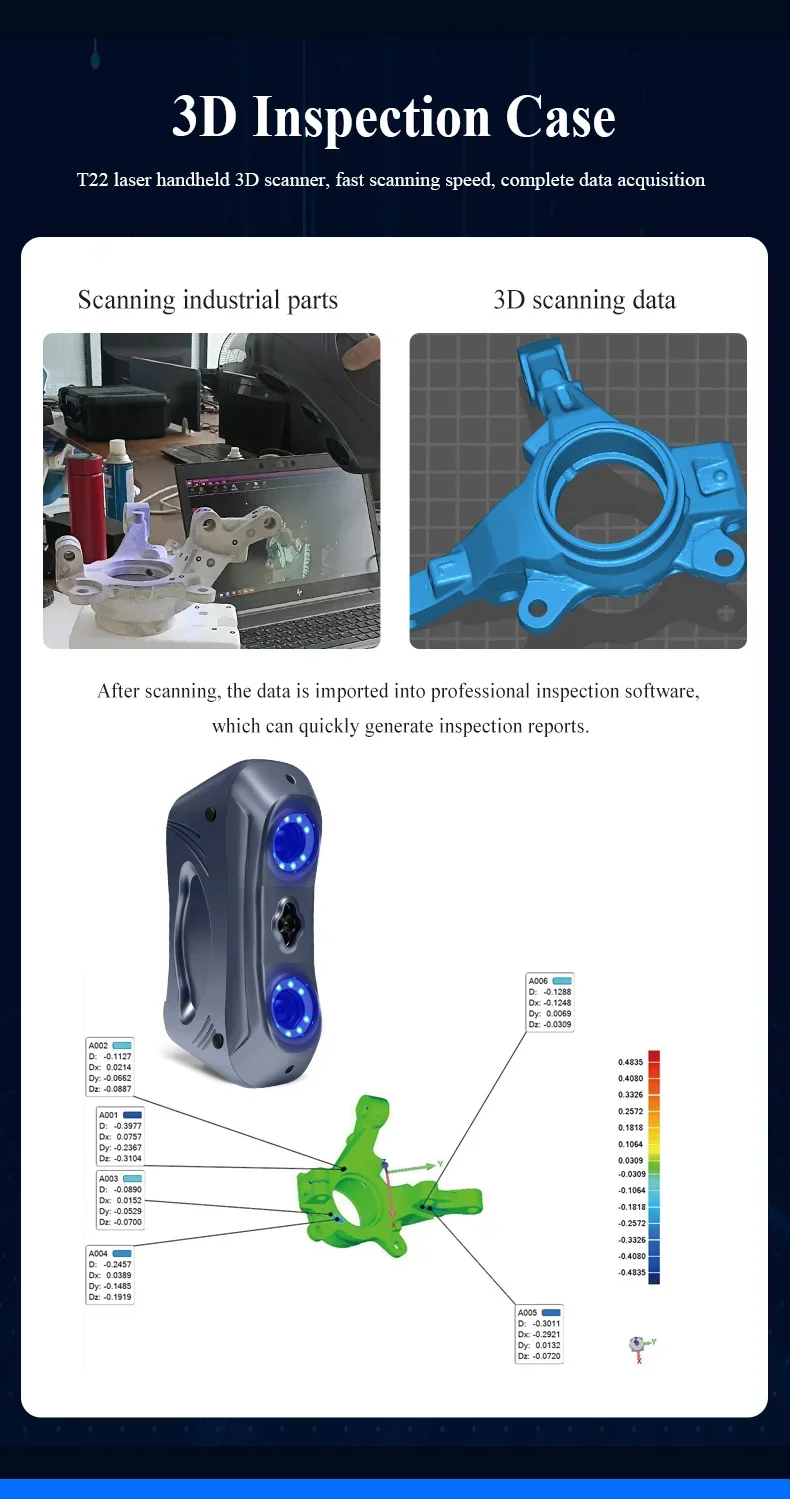 2026 Premium  Commercial high  - Handheld 3D Scanner High Precision 评论和价格