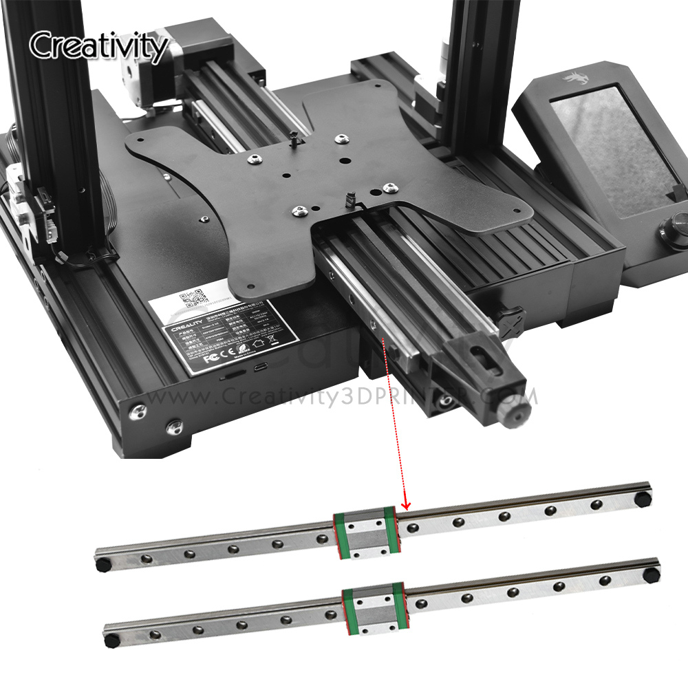 Ender3/V2/ Pro Upgrade Y-axis  - Linear Rail Mgn12H Set 评论和价格
